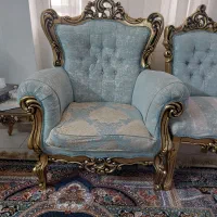 مبل استیل ۷نفره|مبلمان خانگی و میز عسلی|فردیس, شهرک راه آهن|دیوار