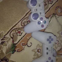 دسته پی لی ۲ دو دسته سالم نو با کابل بدون خرابی|کنسول، بازی ویدئویی و آنلاین|سنقر, |دیوار