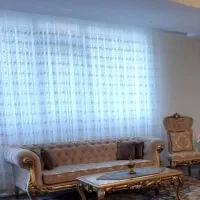 پرده توری پذیرایی با 2 عدد اشانتیون