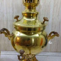 سماور زغالی با پارچ برنز|سماور، چایساز، قهوهساز|تبریز, |دیوار