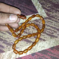 تسبیح کهربا سندلوس|کلکسیون اشیاء عتیقه|بستان آباد, |دیوار