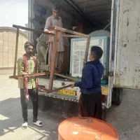 حمل بار باخاورمسقف داخل شهر زابل زاهدان