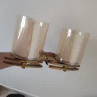 دو عدد دیوار کوب مدرن (2 شاخه و تک شاخه)