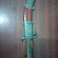 خنجر کله اسبی قدیمی|کلکسیون اشیاء عتیقه|دزفول, |دیوار