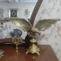 دوعدد عقاب بزرگ برنز نو شیک