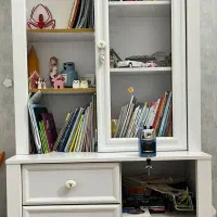 کتابخانه و ویترین|کتابخانه، شلف، قفسه‌های دیواری|اصفهان, رحیم‌آباد|دیوار