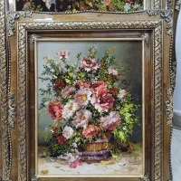 انواع تابلو فرش دستبافت گل مناسب کادو/نقدی واقساطی|تابلو فرش|تهران, لویزان|دیوار