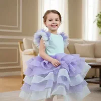 لباس دخترانه با دوخت مزونی