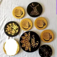 بشقاب دیوارکوب سفالی دستساز