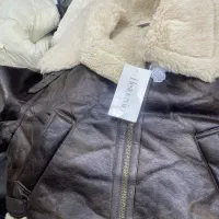 تعدادی کاپشن چرم زنانه خارجی انبارگردانی