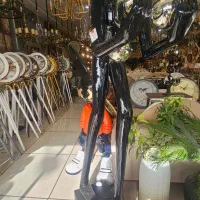 مجسمه آباژور کنارسالنی فایبر گلاس رنگ خودرو|چراغ خواب و آباژور|مشهد, توس (بلوار توس)|دیوار