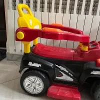 سه چرخه و ماشین