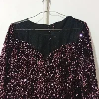 پیراهن مجلسی پولکی|لباس|خرمآباد, |دیوار