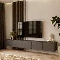 کمددیواری دراور تخت و چوب و ام دی اف