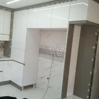 اجرای کابینت کمد دیواری و تی وی وال  ...