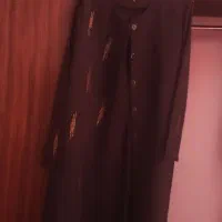 مانتو مشکی سایزبزرگ
