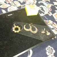 دو جفت گوشواره و یک عدد پلاک حلقه ای|بدلیجات|تهران, شهرک بعثت|دیوار