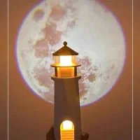 چراغ فانوس دریایی|لامپ و چراغ|نسیم‌شهر, |دیوار