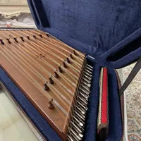 سنتور حمید موسوی دو مهر همراه کیف مضراب و آچار کوک