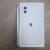آیفون 11 نرمال سفید در حد نو