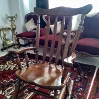 صندلی چوبی|صندلی و نیمکت|سهند, |دیوار