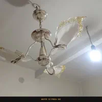 لوستر سه شاخه برگی مارک chika