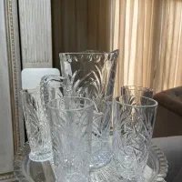دو عدد پارچ و ۱۰ عدد لیوان|ظروف سرو و پذیرایی|تهران, حکمت|دیوار