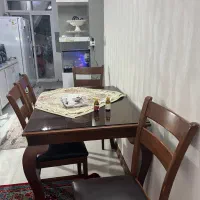 ناهارخوری بدون شکستگی چوب راش|میز و صندلی غذاخوری|مشهد, هفده شهریور|دیوار