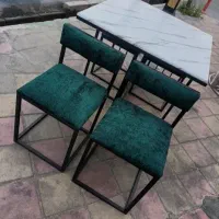 میز غدا خوری ناهارخوری کم جا مربع میز صبحانه خوری