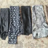 چندین عدد چادر و لباس زنانه ی کاملا نو