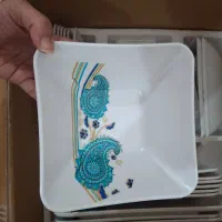 ملامین ۴۵تیکه کاملا نو بدون استفاده|ظروف سرو و پذیرایی|بهبهان, |دیوار