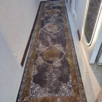 کناره گل برجسته 1 در 4  هفتصد شانه عالی دودی طلایی