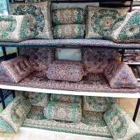 فروش تخصصی شاه نشین ترمه یزدی با پارچه تراکم بالا|پشتی|مشهد, عبادی|دیوار