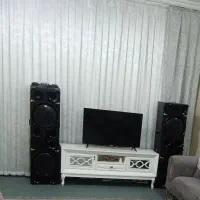 پرده ترک همراه با دستک
