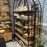 قفسه فلز و چوب|کتابخانه، شلف، قفسه‌های دیواری|ورامین, ورامین|دیوار