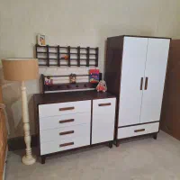 سرویس چوب سیسمونی سفارشی/ کمد/ دراور/ ویترین عروسک