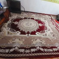 ۳عدد فرش یک طرح زمینه زرشکی