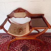 میز تلفن کلاسیک چوبی