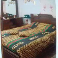 تخت دونفره چوب گردو