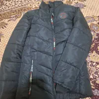 کاپشن خزه دار گرم و نو