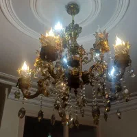 لوستر برنز ۱۰ شاخه دو عدد