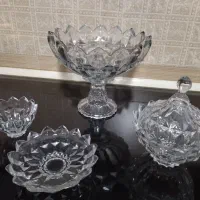 جا میوه ای و سرویس بلور