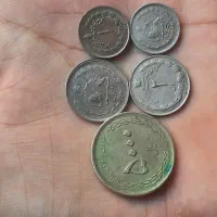 سکه نقره شاهی|کلکسیون سکه، تمبر، اسکناس|گنبد کاووس, |دیوار