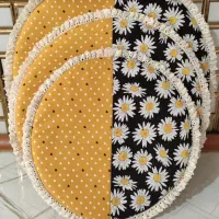 دوخت انواع سرویس آشپزخانه به صورت تک و عمده.|سفره، حوله، دستمال آشپزخانه|بروجرد, |دیوار