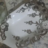 ظرف  دیس چینی دکوری نگینی