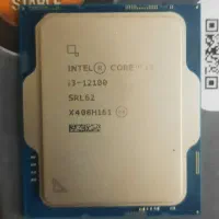 سی پی یو  intel i3 12100 به همراه فن  رم DDDR5 8G