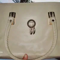 گل حسن یوسف و گل پتوس تازه و یک عدد کیف کرمی نو|کیف، کفش، کمربند|شیراز, گویم|دیوار