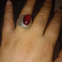 انگشتر یاقوت سرخ رز