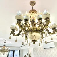 لوستر ملائکه|لوستر و چراغ آویز|گرگان, |دیوار