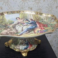 ۴ عددکوری تزئنی طرح لیلی و مجنون بامارک آنیل|ظروف سرو و پذیرایی|فریدون‌کنار, |دیوار